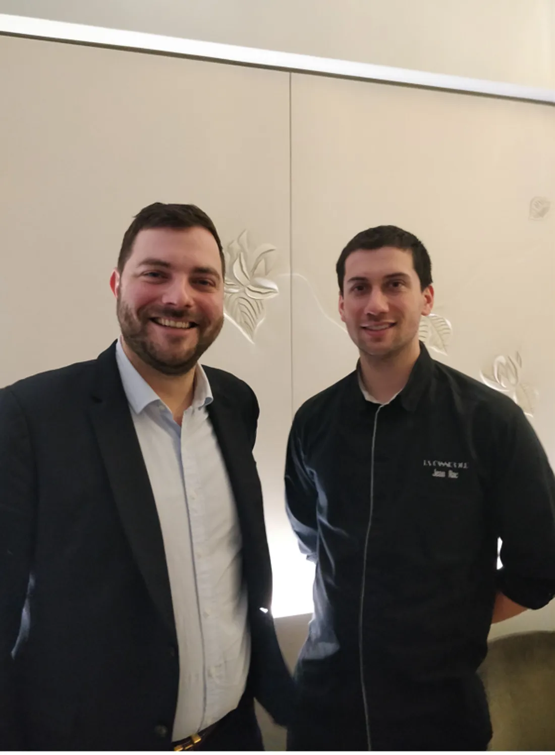 Cédric Kuster directeur de la Casserole et le chef Jean Roc